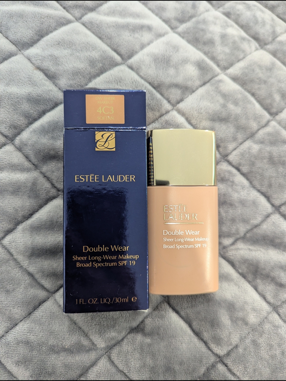 Estee Lauder Double Wear Sheer Long-Wear Makeup - Soft Tan (4C3) Beige